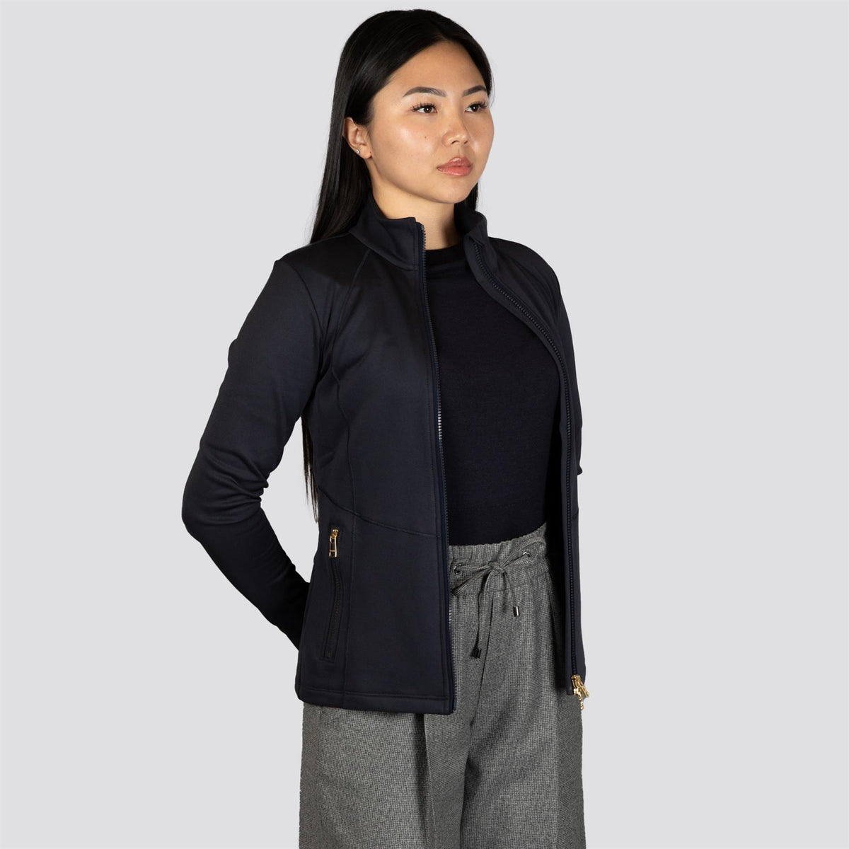 Womens Aneska Mid Layer Navy