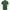 Regular Fit Stretch Cotton Pique Contrast Collar Polo Pine Green
