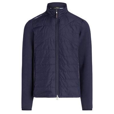 Performance Wool Quilted FZ Jacket Refined Navy - AW23