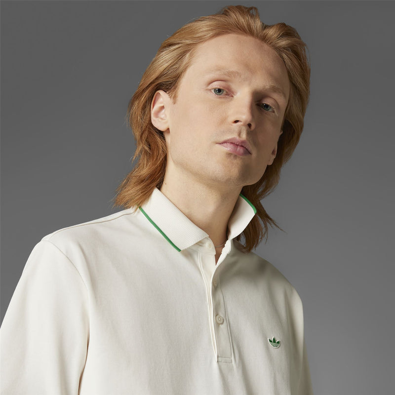 Twistknit Trefoil Polo Chalk White