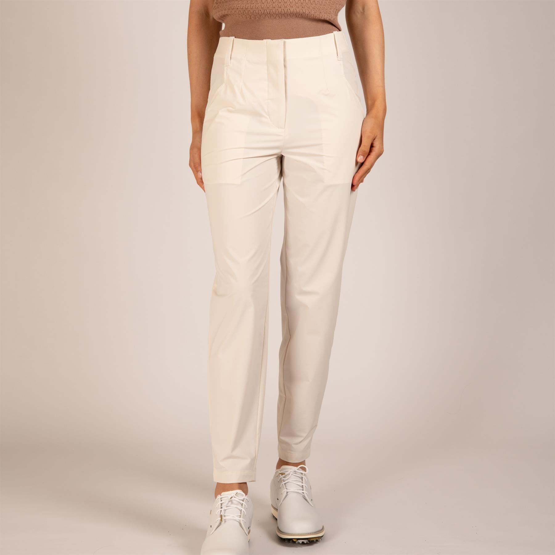 Womens Kate Pants Pinky White