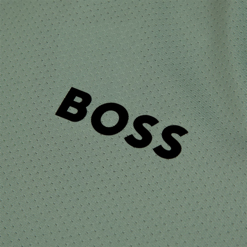 Pariq TOC Mesh Blade Collar Polo Open Green