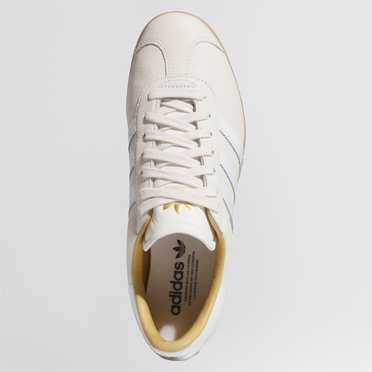 Gazelle Lux Spikeless Golf Shoes Chalk White/Footwear White/Gum