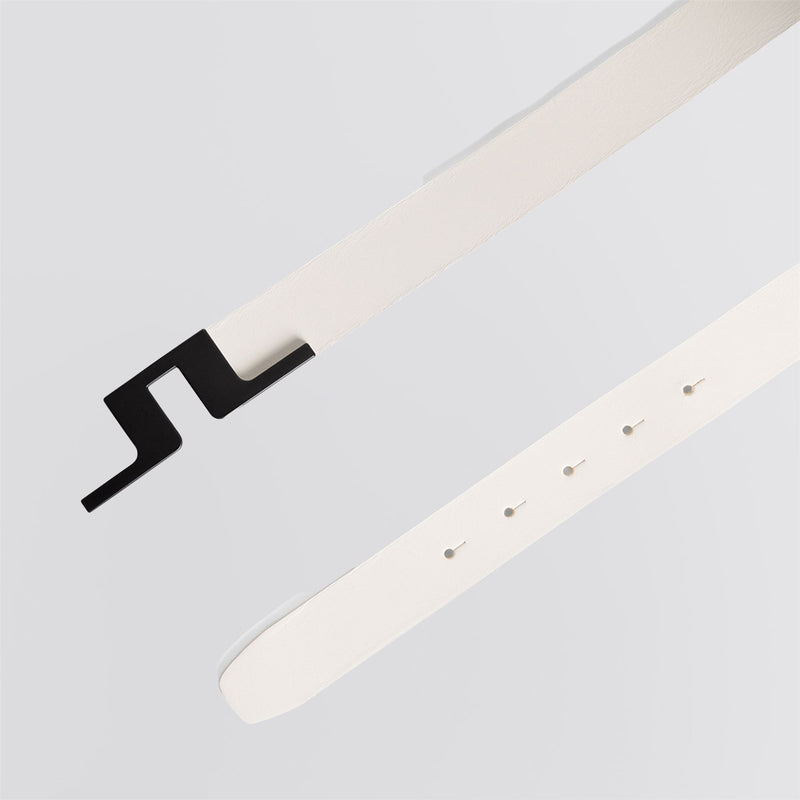 Womens Betsy Belt White