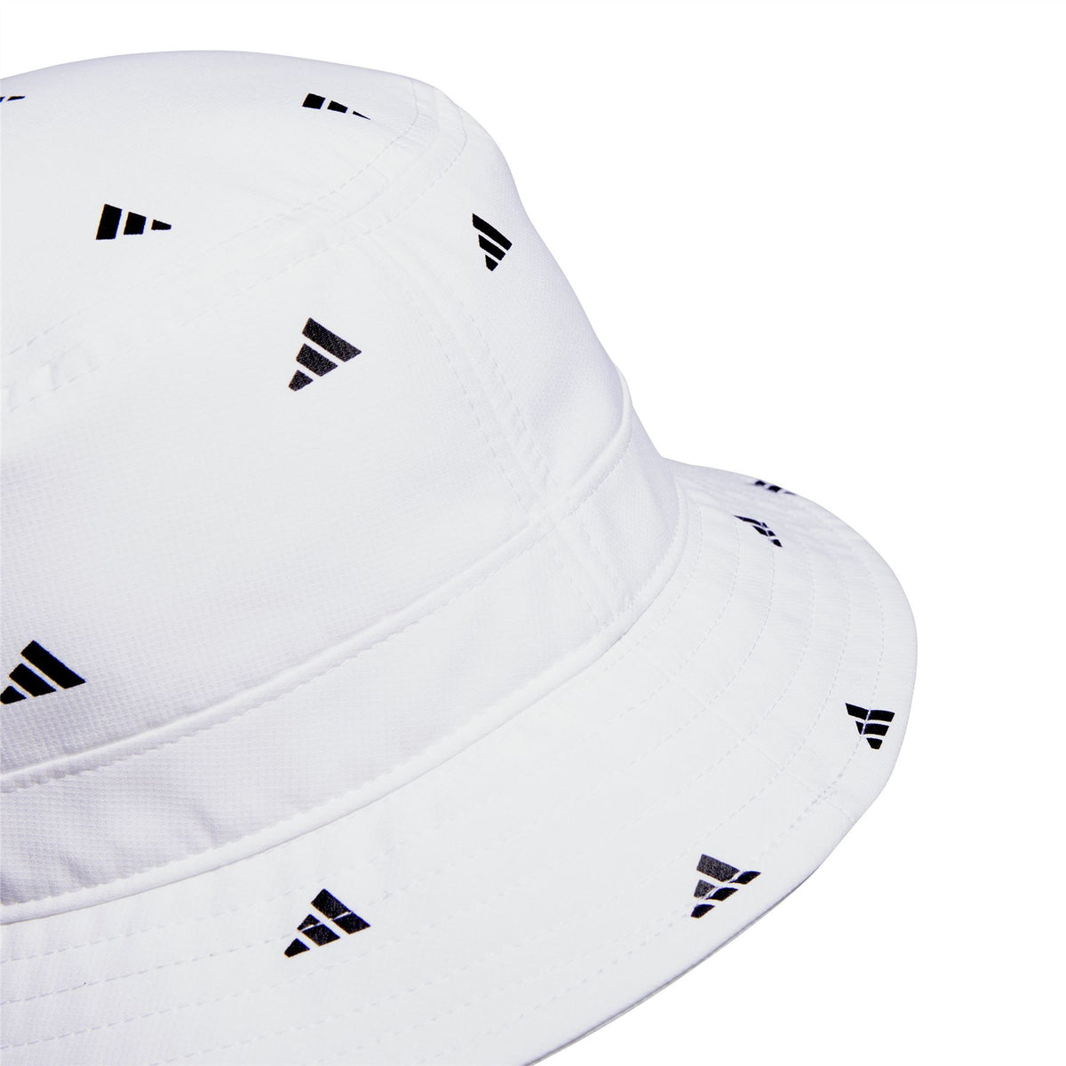Womens Printed Bucket Hat White