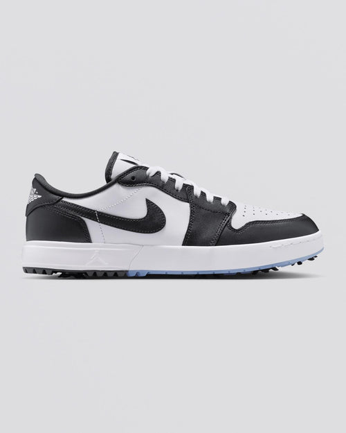 Air Jordan 1 Low Spiked Golf Shoes White/Black