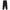 Pleated Pant Black