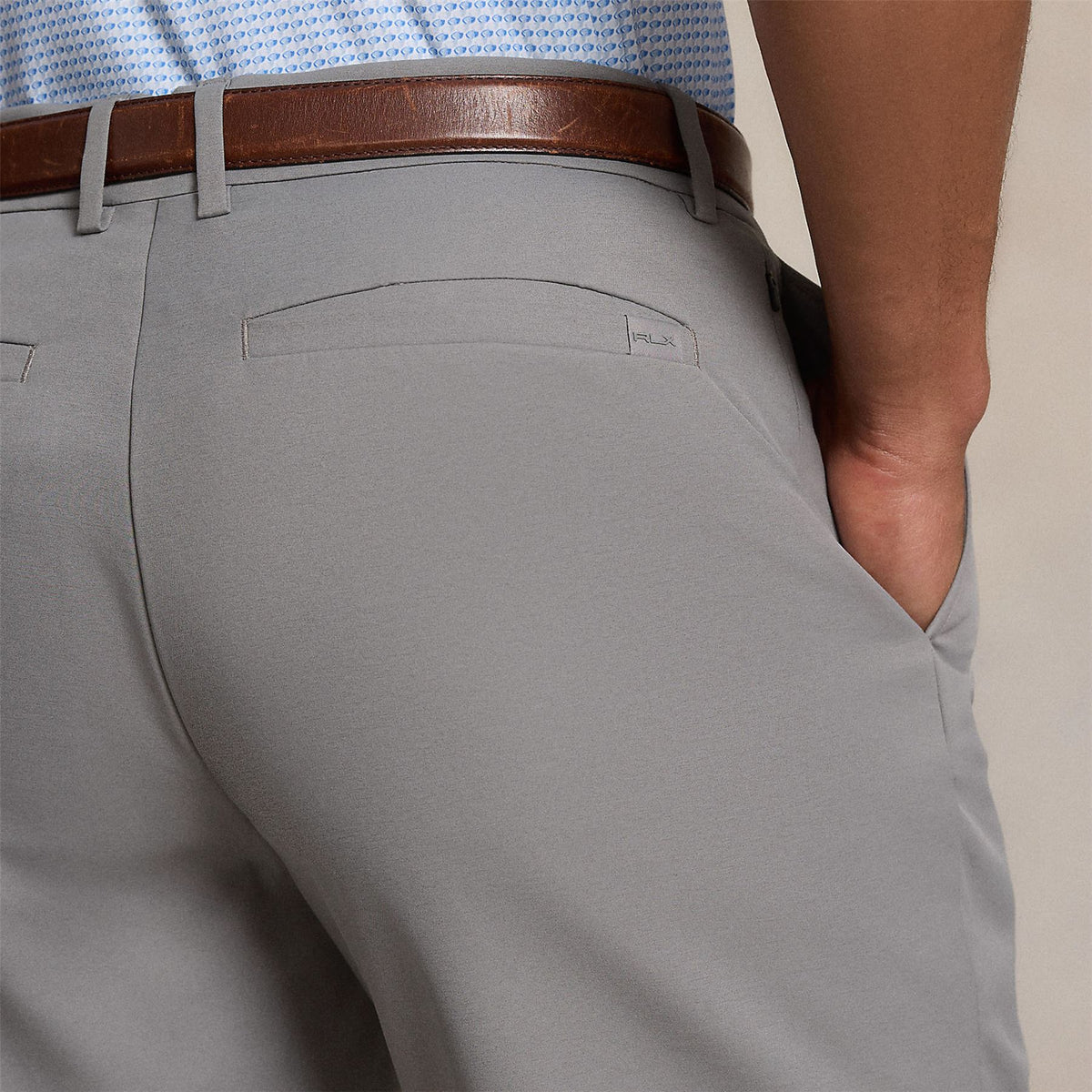 RLX Matte Stretch Nylon Shorts Peak Gray