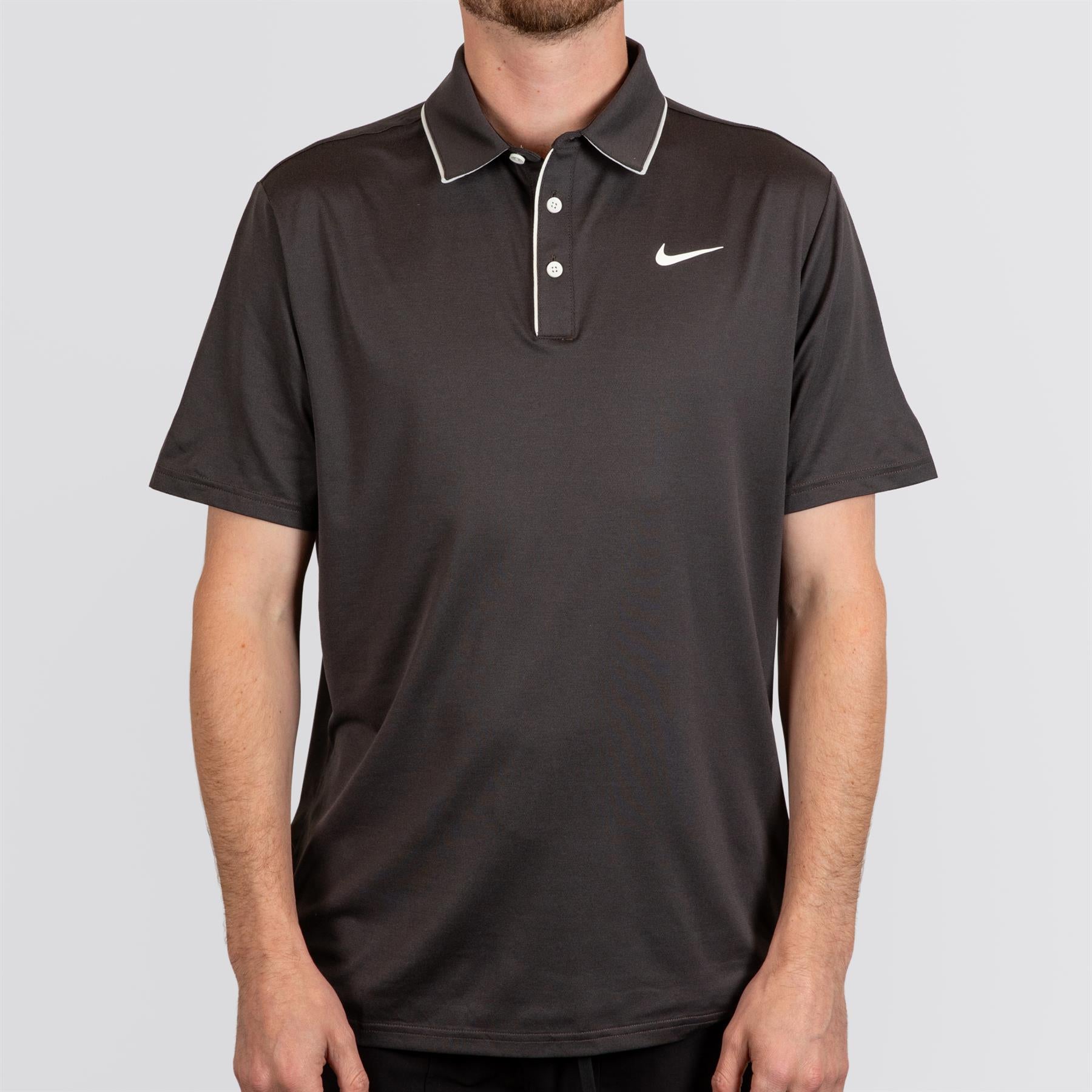 Dri-FIT Tour Piping Polo Baroque Brown/Pale Ivory
