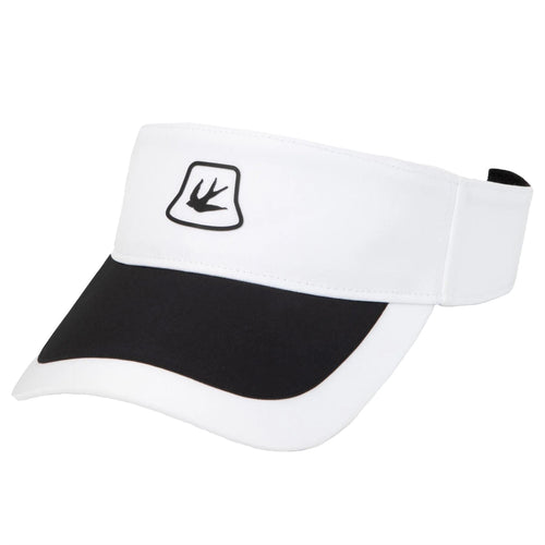 Contrast Golf Visor White/Black - AW24