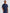Evergreen Block Placket Polo Navy