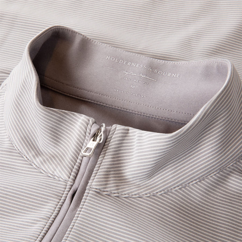 The Sherwood Pullover Mid Layer Grey/White