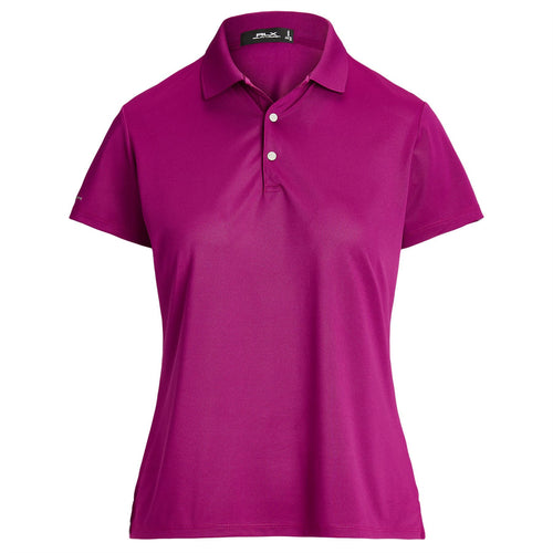 Womens RLX Air Tech Pique Polo Fuchsia Berry - AW24