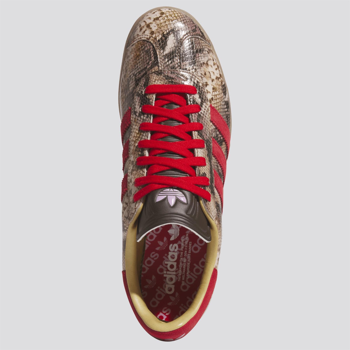 Gazelle Lux Spikeless Golf Shoes Preloved Brown/Better Scarlet/Bliss Lilac