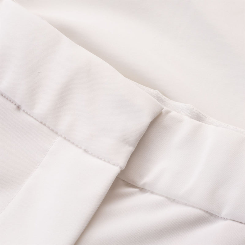 Womens Slim Tech Trousers Off White