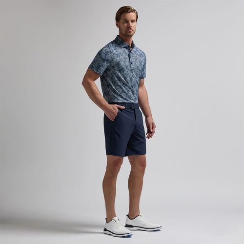 Hydrangea Tech Jersey Polo Twilight
