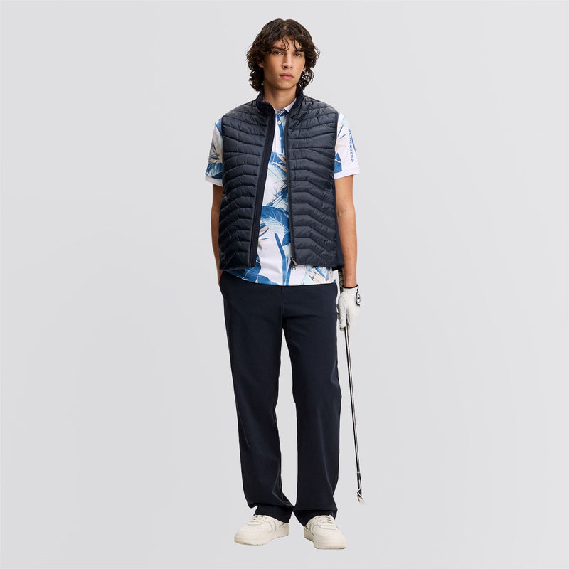 Tour Tech Print Polo Paradise Skylight