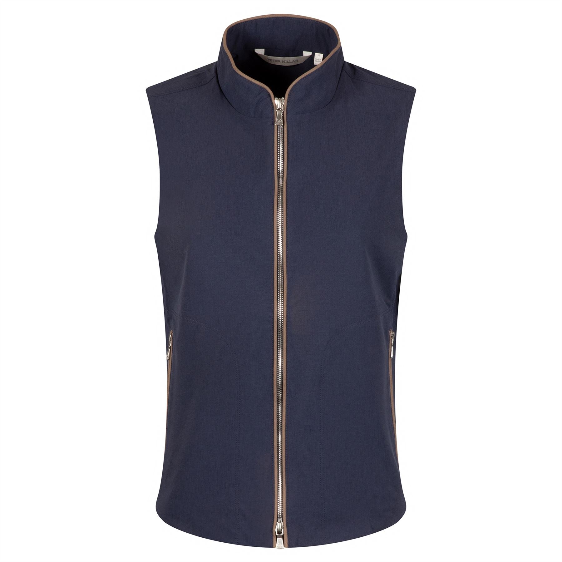 Womens Surge Full Zip Vest Navy