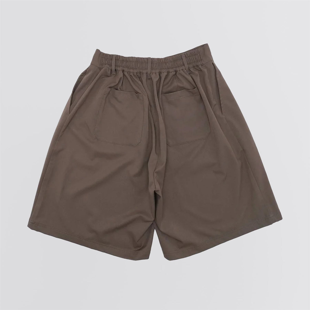 Calculus Baggy Slack Pleated Shorts Grey