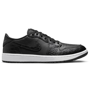 Nike Air Jordan 1 Low G Black/Black-Iron Grey-White | Golf Shoes