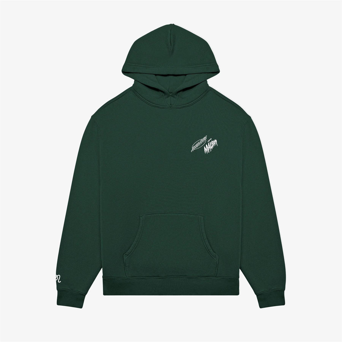 x Santa Cruz Fesque Slasher Hoodie Malbon Green