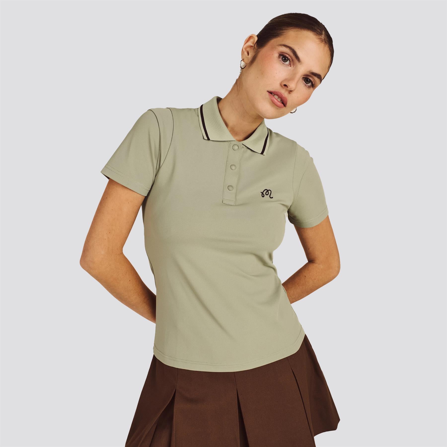 Womens Paloma Polo Sea Spray