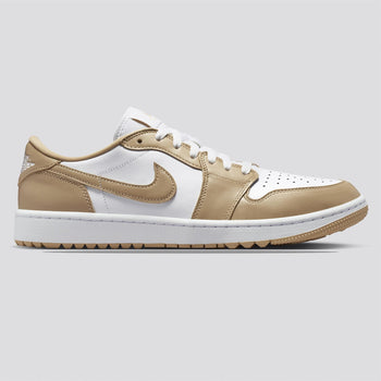 Jordan Golf Air Jordan 1 Low Spikeless Golf Shoes White/Linen