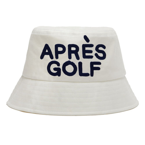 Womens Apres Golf Woven Bucket Hat Snow - AW23