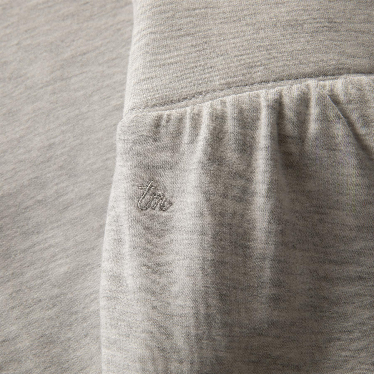 Womens Cloud Terry Tie Joggers Heather Light Grey