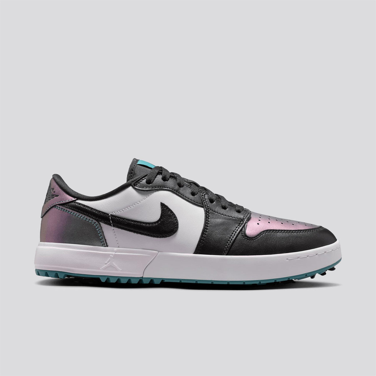 Air Jordan 1 Low G Spikes Golf Shoes Mineral Teal/Black/White