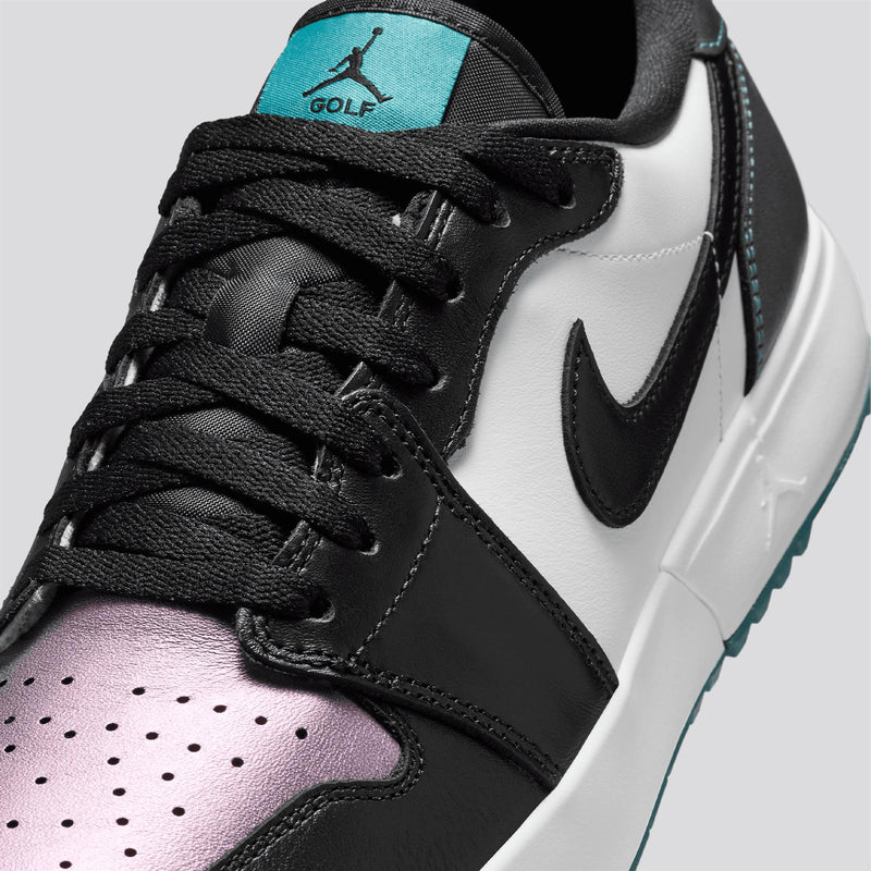 Air Jordan 1 Low G Spikes Golf Shoes Mineral Teal/Black/White