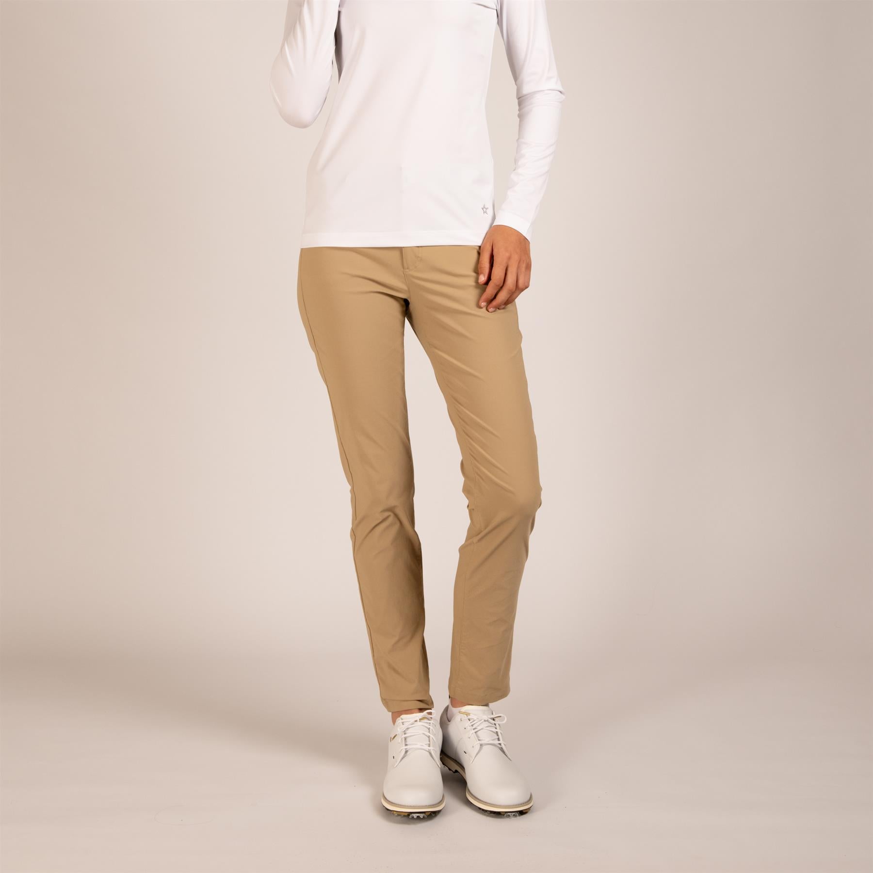Womens The Very Pants Khaki
