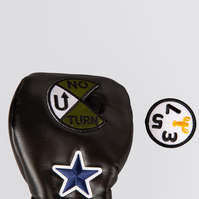 The Point Fairway Headcover Huntington Black