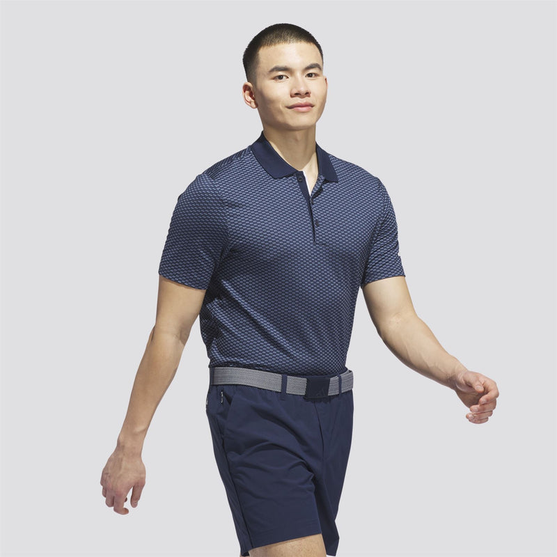 Beyond The Course Textured Polo Collegiate Navy/Preloved Ink