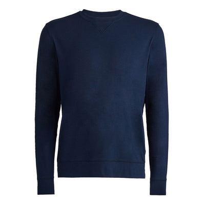 Luxe Tailored Fit Crewneck Mid Layer Twilight - AW23