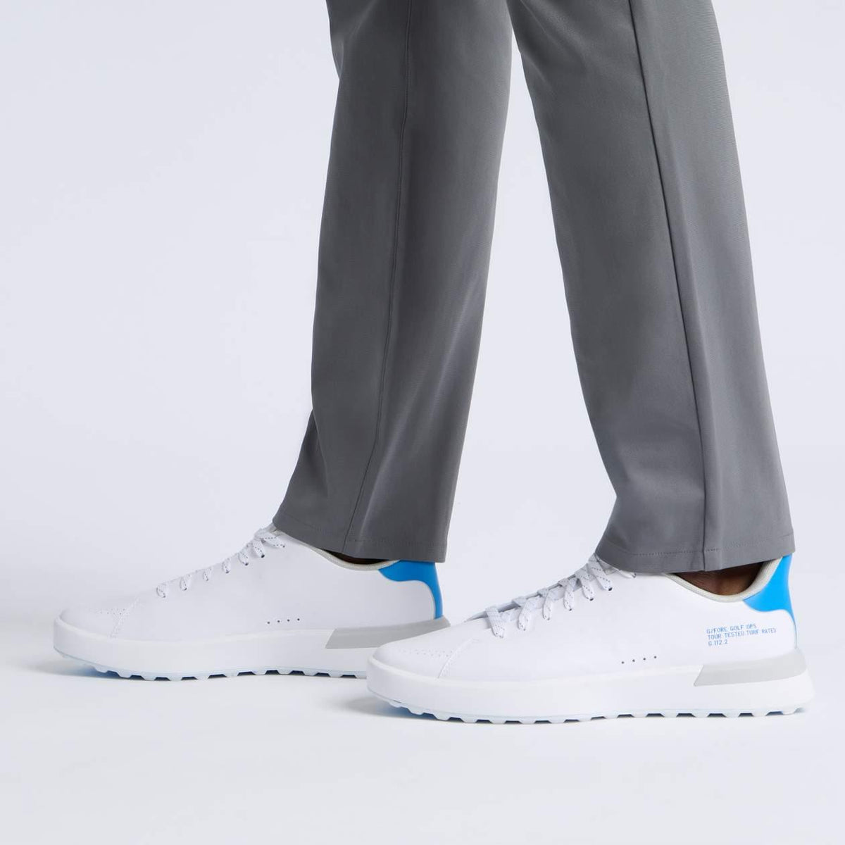 G.112 Embossed Skull and Tees Golf Shoes Snow/Cerulean