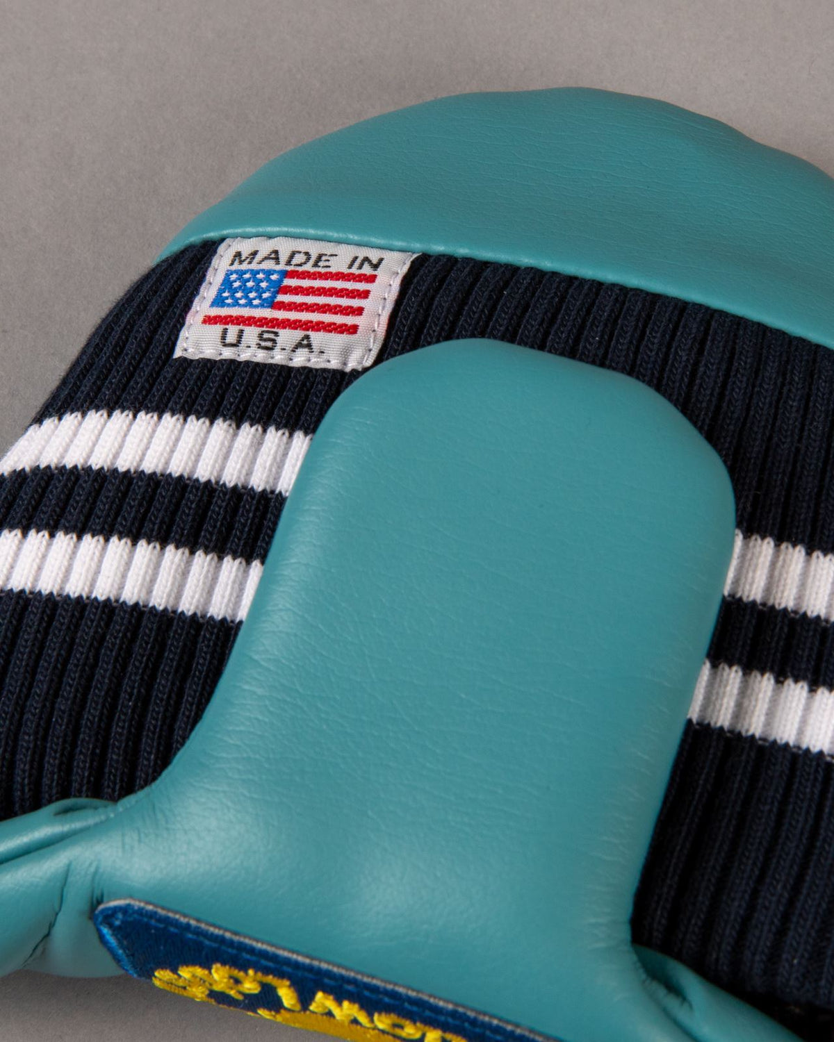 Round Tail U-Leather Mallet Putter Cover Oceanside Blue