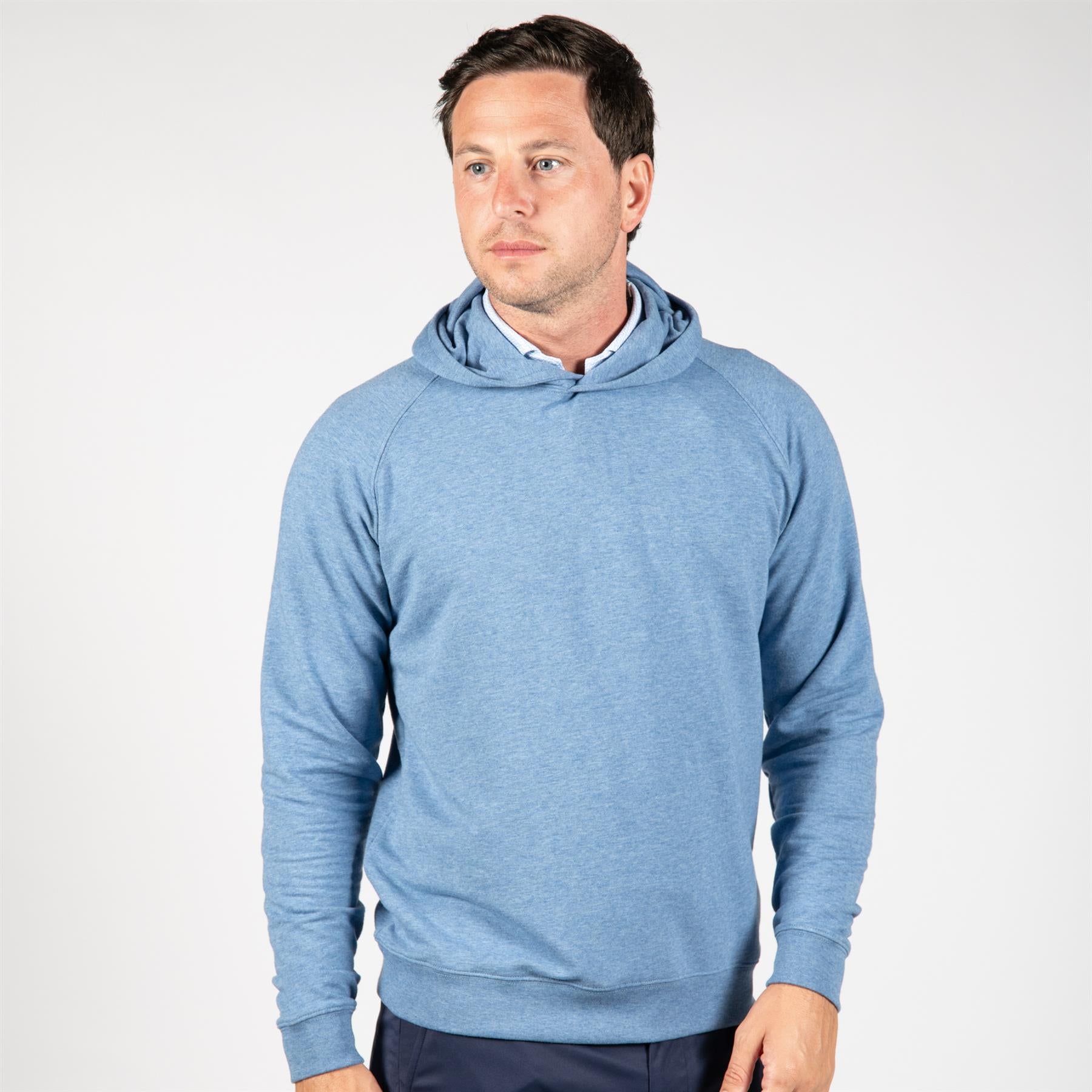 The Lawson Performance Hoodie Heathered Bedford