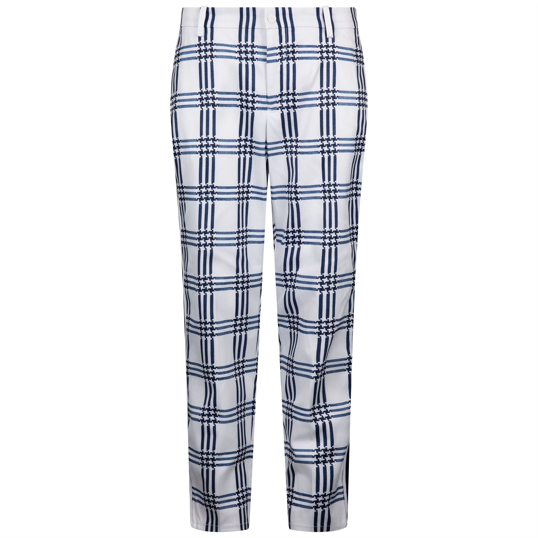 Womens Performance Stretch Twill Pants Preppy Houndstooth Sketch