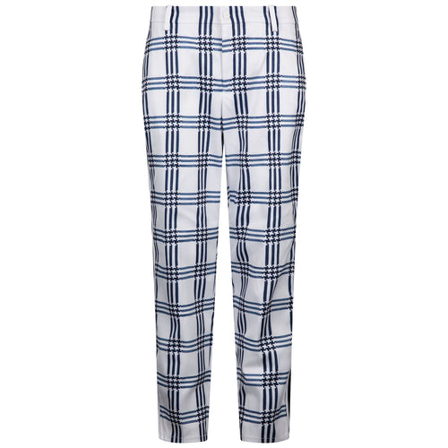 Womens Performance Stretch Twill Pants Preppy Houndstooth Sketch - SS24