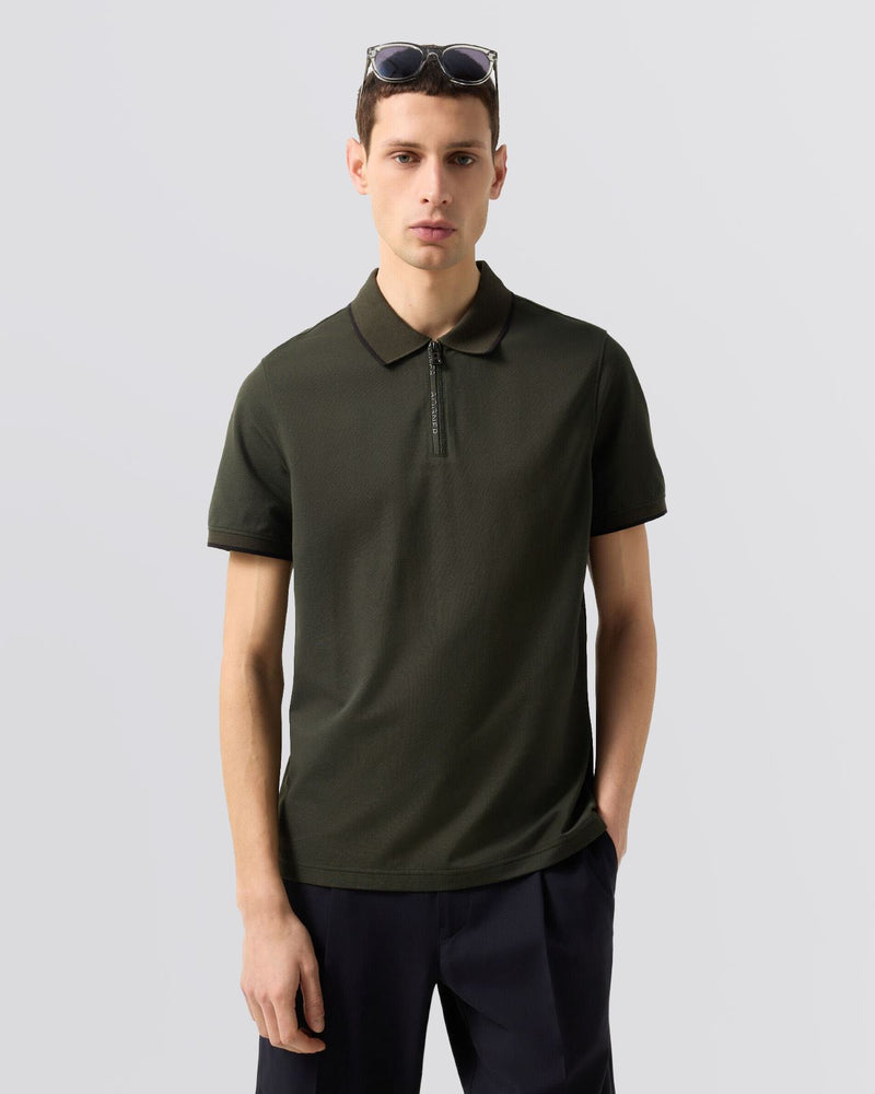 Timo-10 Zip Polo Shirt