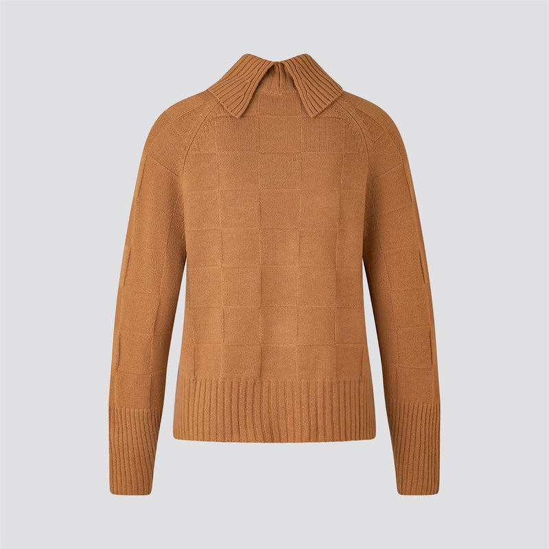 Womens Lake Knit Sweater Brown