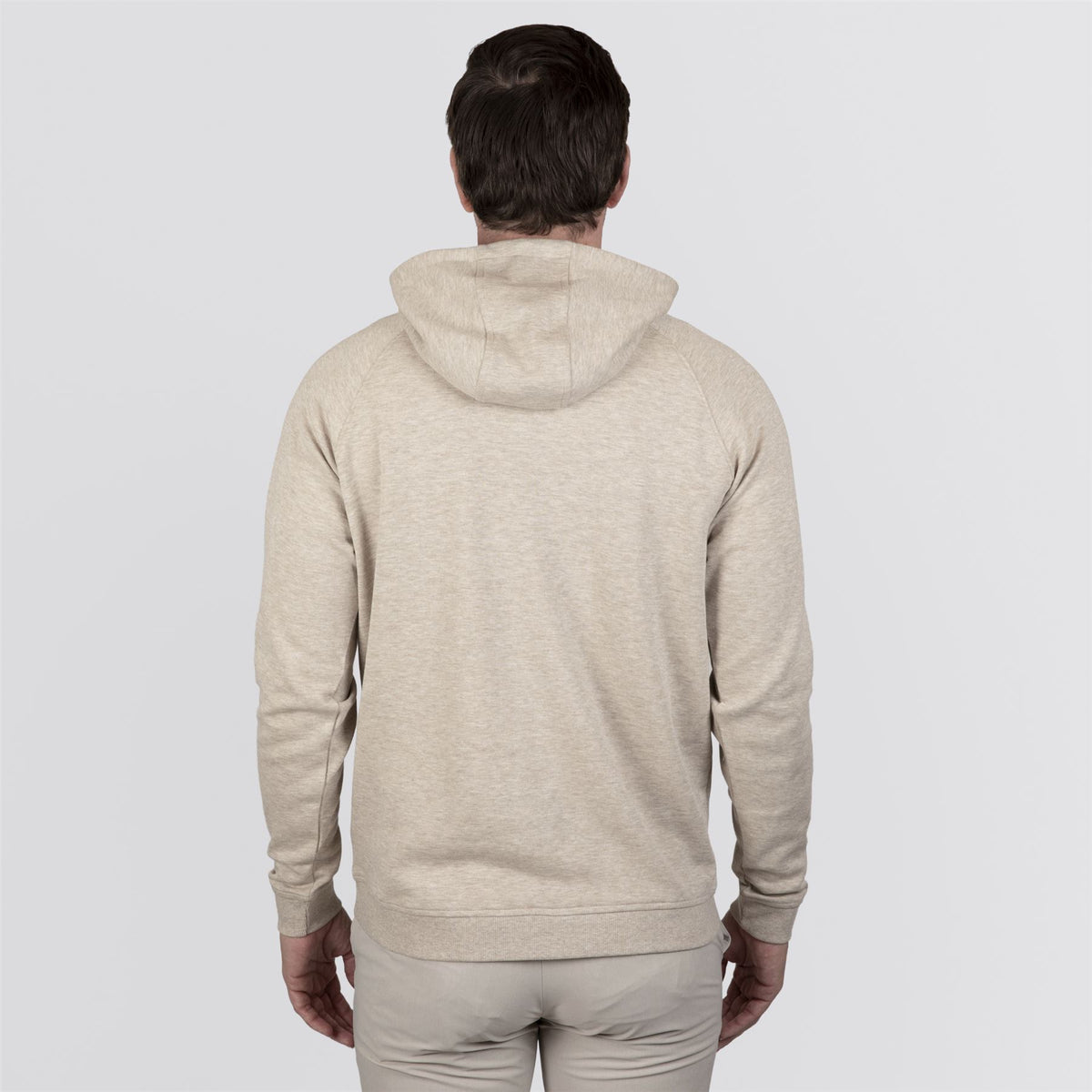 Crown Comfort Knit Hoodie Stone