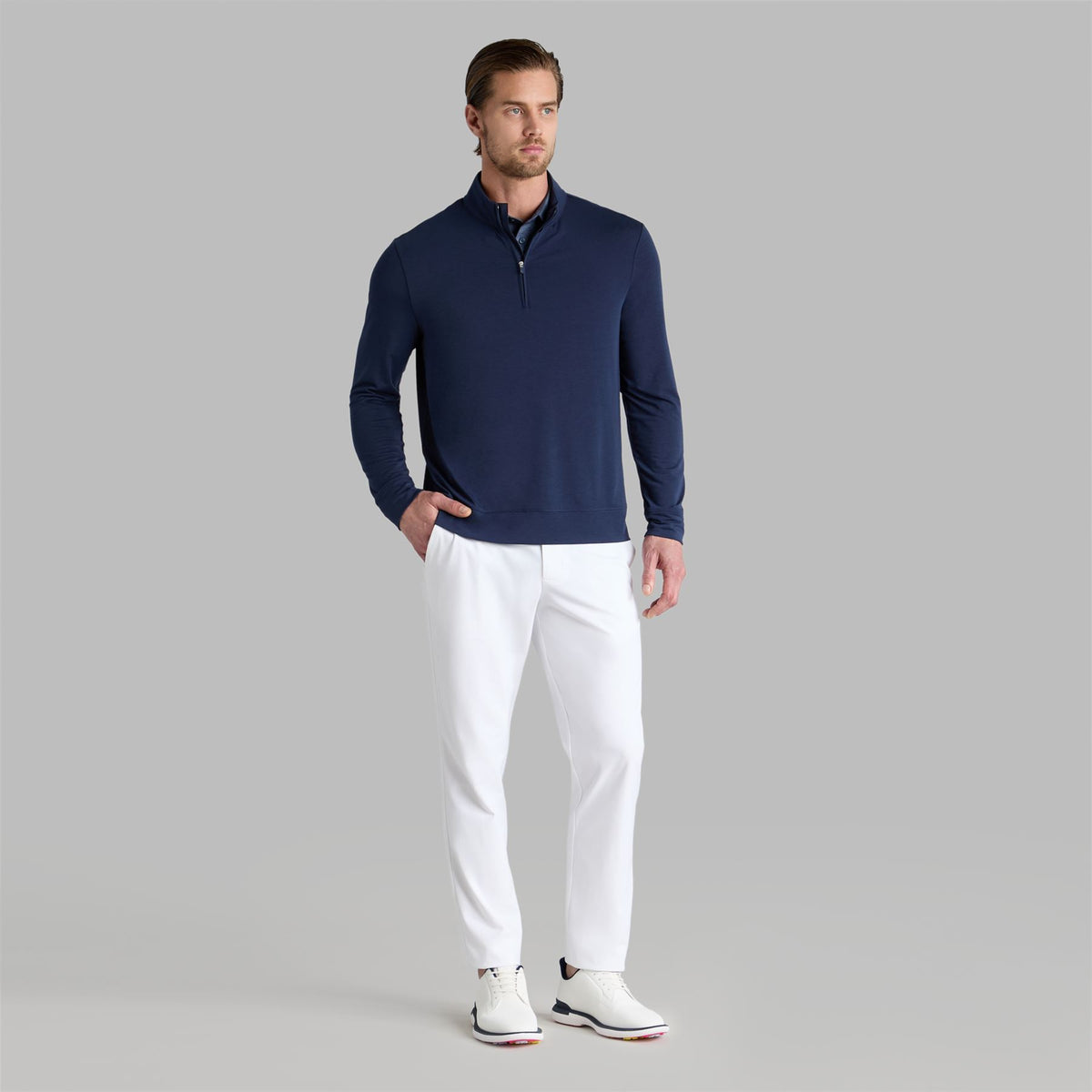 Luxe Mid Quarter Zip Twilight