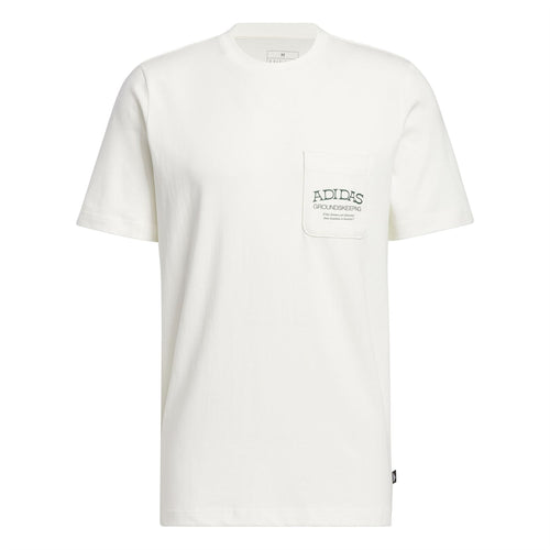 Golf Groundskeeper Graphic Pocket Tee Off White - SS24
