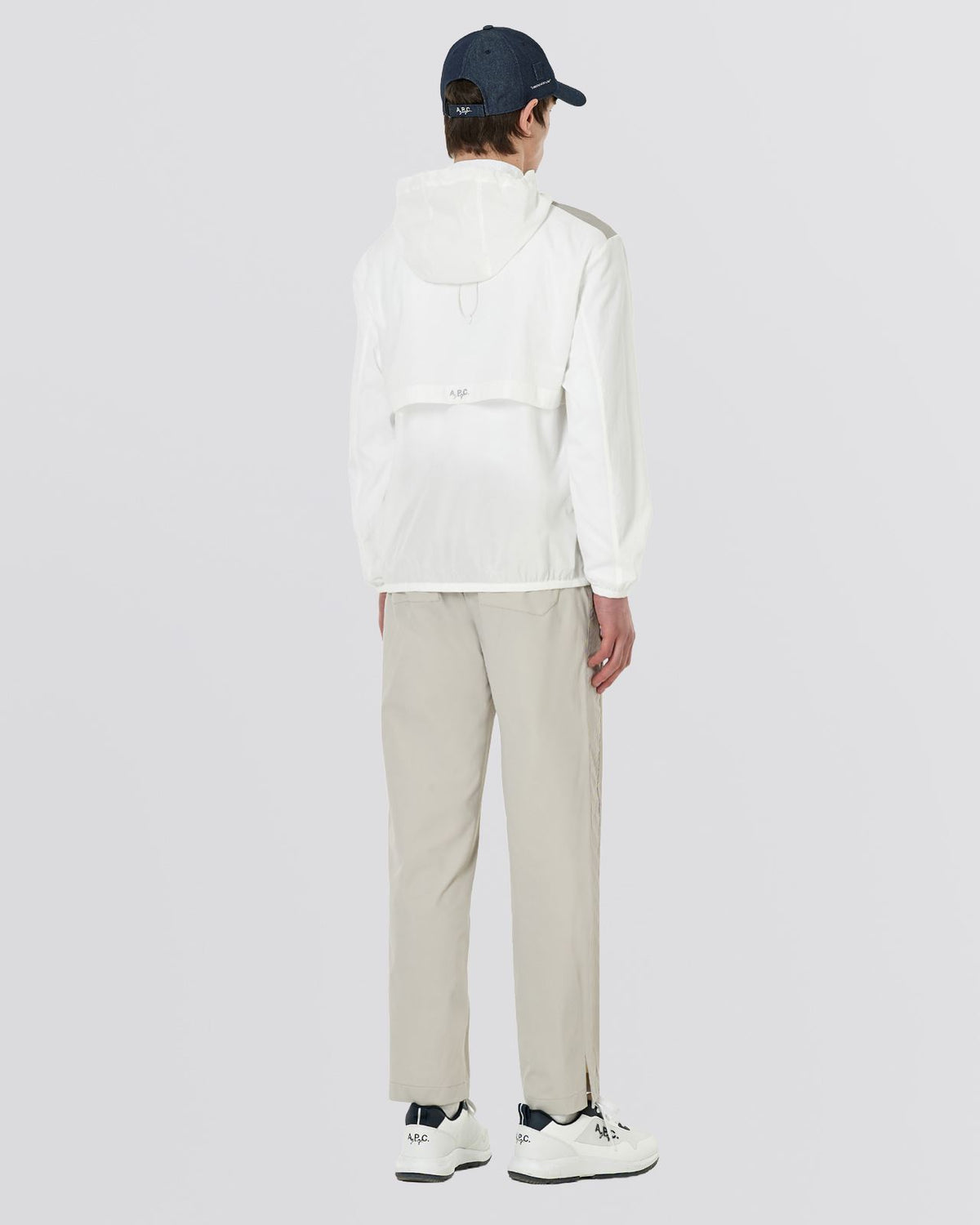 Victor Windbreaker Jacket White
