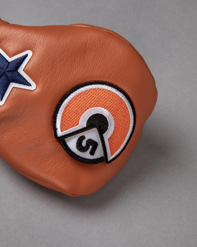 The Point Fairway Headcover Laguna Orange