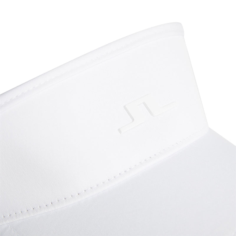 Womens Yada Tech Stretch Visor White