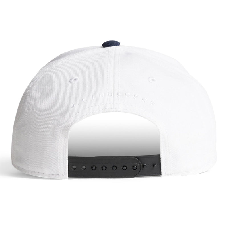 Caddie Polyester Twill Cap White