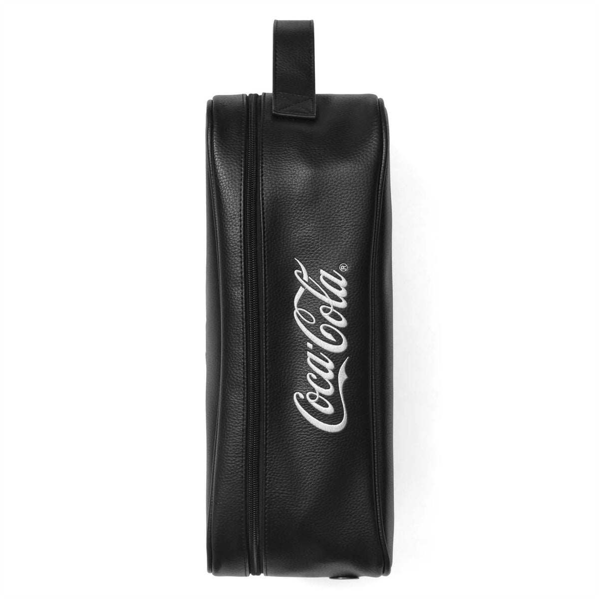 x Coca Cola Spencerian Block Shoe Bag Black
